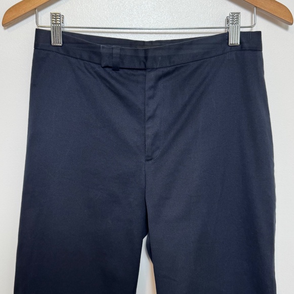 CLUB MONACO Navy Capris Women's Size 6, Cotton-blend Nautical Coastal Work - Picture 3 of 9